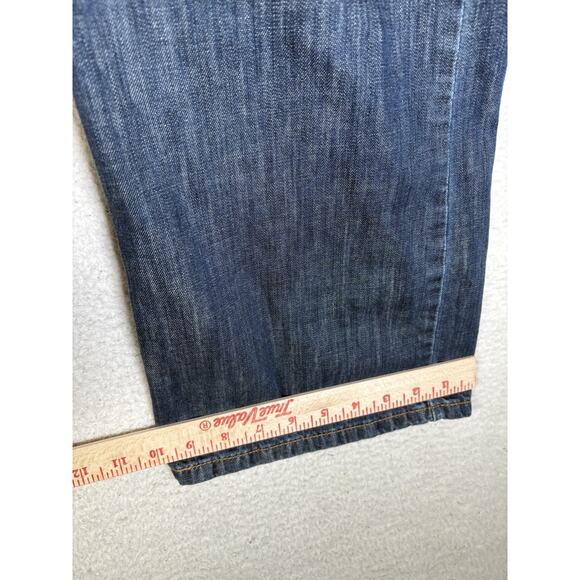 Levis 527 Jeans Mens 38x32 Blue Denim Bootcut Low Rise Slim Cowboy Y2K - Picture 10 of 16